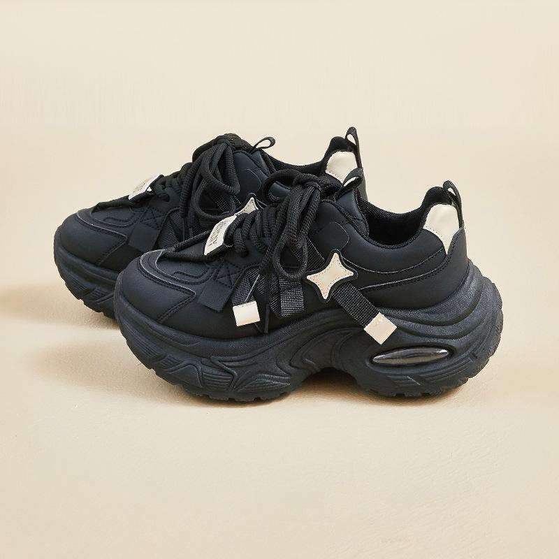 Platform Shoes Womens  Autumn New Platform Heightening Casual Shoes Women Fashion Versatile Casual Sneakers  De Mujer