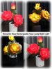 Creative Red Rose Table Lamp - Romantic Night Light for Festivals, Birthdays, Qixi, and Valentine's Day