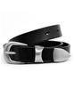 Dideobeulyueseui Western Metal Tip Leather Belt