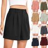 European Beautiful Women's Summer Dress Casual Elastic Waist Wide Leg Shorts Comfortable and Elegant Work Pants