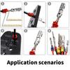 950Pcs Car Wire Terminals Connector Pin Connector Pin Terminals 1/1.5/1.8/2.2/2.8/3.5mm Automotive Pin Connector