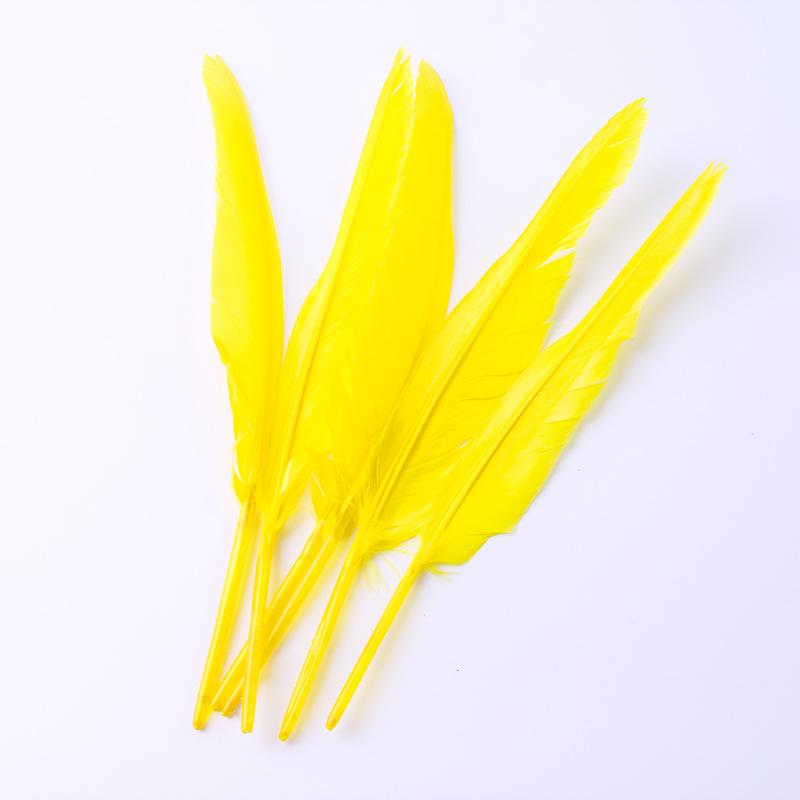 Diy Hunchback Big Feather Wedding Crafts Wing Pen Diy Jewelry Accessories Handmade Decorative Materials