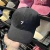 Cotton Baseball Cap Sunscreen Cotton Peaked Hat Simple Embroidered 7 Cap  Outdoor
