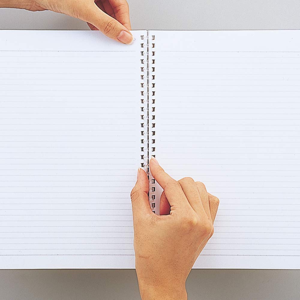 Licht Twist Note Inch Pitch Series Vertical Type 29 Holes 5 Colors 5 Colors 5 Books Set 1/3 Semi-B5 (S Type) N1908-2/3/5/10/19