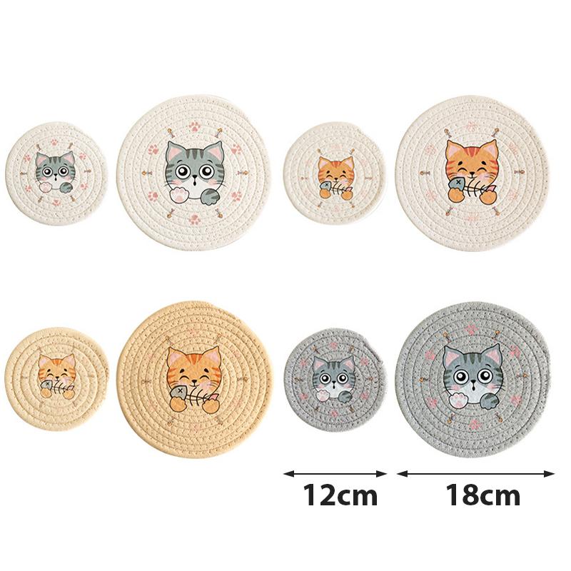 Podložka pod stůl Izolační prostírání Podložka pod šálek Mísa Domácí dekorace Odolná podložka pro kočky
