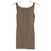 Chaos Brown light grey cardigan camisole 2 pieces tops F BrownUsed