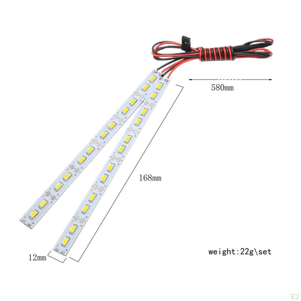 RC Car Chassis Light for 1:10 And 1:8 Scale Models