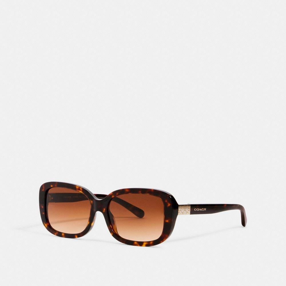 

Coach Signature Rectangle Sunglasses L1142 Dark Tortoise