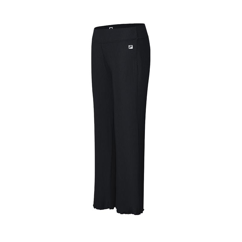 

New FILA Fitness Series Knitted Sweatpants Women s Pitch Black A11W421605FBK 170/70A/L