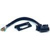 JUTA OBD2 J1962 Female To Open Pigtail Cable Bracket 16PIN OBDII Port Replacement Cable - [1Ft/30Cm]