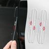 4 Pezzi Protezioni Bordo Portiera Auto Antigraffio Per Mini Cooper JCW Works Hatch F54 F55 F56 F57 F60 R50 R52 R53 R55 R56 R57
