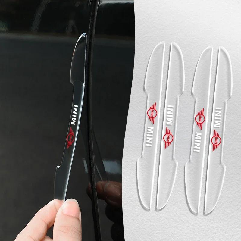 4PCS Car Door Edge Guards Anti-Scratch Protector For Mini Cooper JCW Works Hatch F54 F55 F56 F57 F60 R50 R52 R53 R55 R56 R57 Gzpxv22