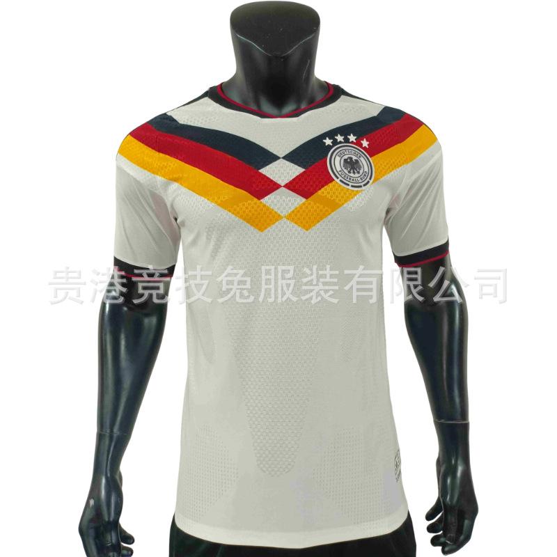 French National Team Home Football Jersey World Cup Mbappe Style Quick Drying Short Sleeved Fan Version M