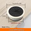 Round Plastic Cable Grommet Hole Cover for Office Desk - Sizes 50/60/65/80 Mm