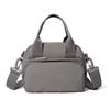 Solid Color Handbag Travel Crossbody Bag Lightweight Water-Repellent Nylon Bag Women's Shoulder Bag