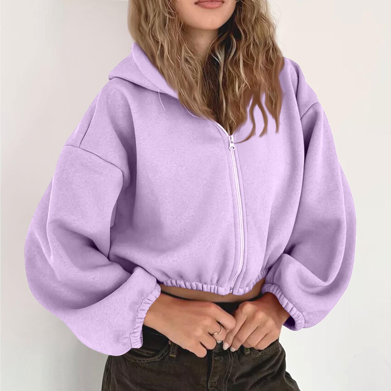 

Повседневная рубашка для девочек на весну и осень, толстовка с длинными рукавами XL фиолетовый