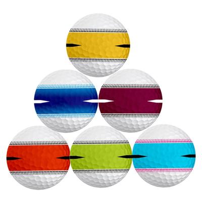 Golf Balls for Women Men 3 Layer 360 Degree Precision Golf Balls for Competition Enhancing Accuracy Golf Games Balls