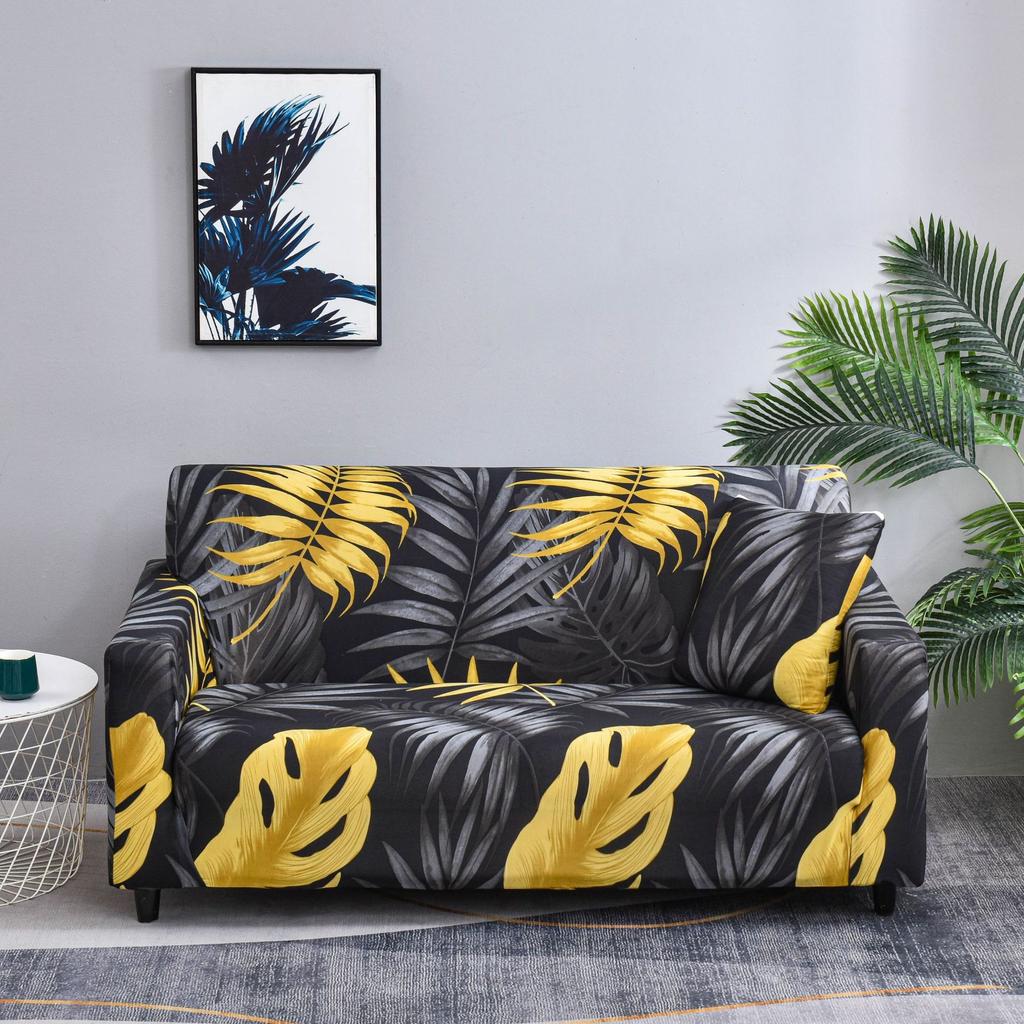 New Printed Stretch All Inclusive Sofa Cover Anti Slip  Dirt Proof and Cat Scratch All Inclusive Sofa Cover Sofa Cover