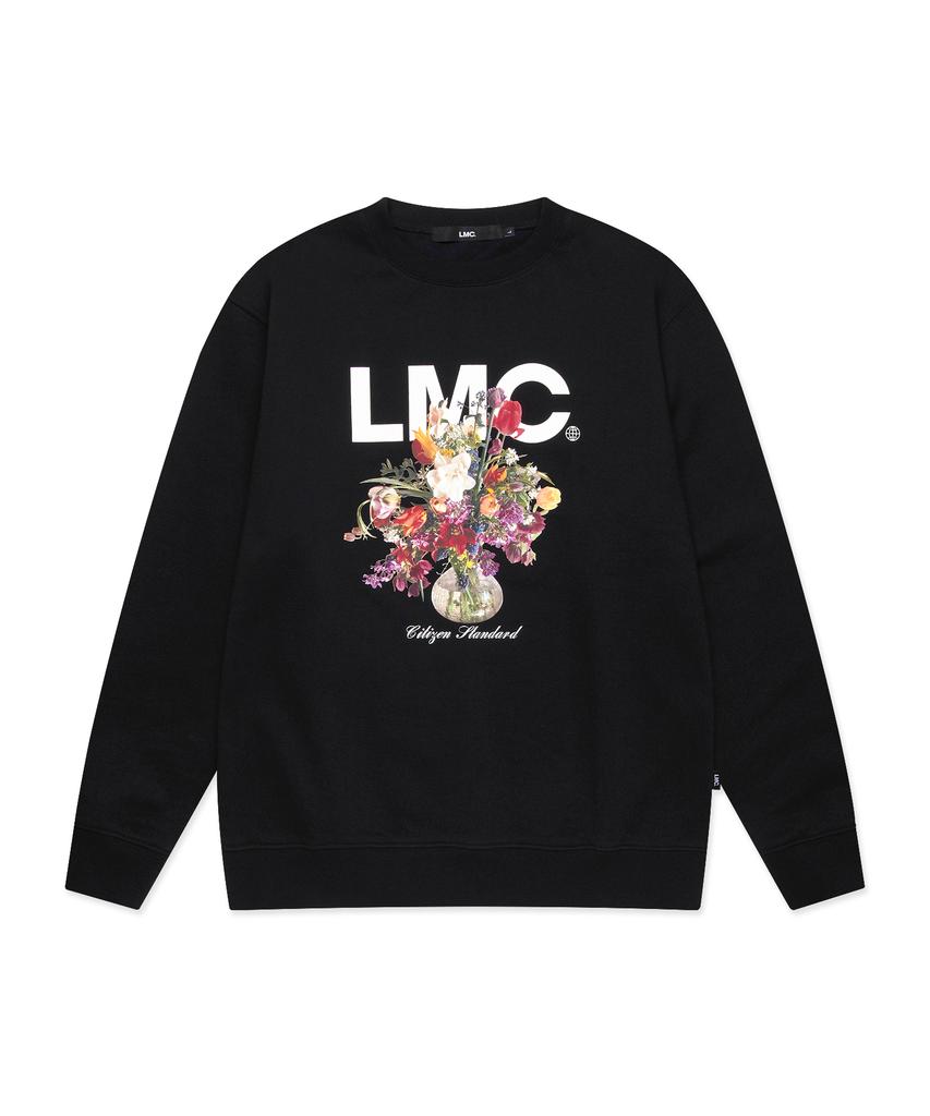 LMC Flower Vase Sweatshirt Black