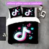 3pcs Duvet Cover Set, Tik Tok Digital Print Bedding Set, Soft Comfortable Bedclothes For Bedroom, Guest Room