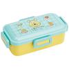 Skater Bento Box Disney Winnie the Pooh Cafe Retro 530ml Antibacterial Fluffy Dome Lid for Women Made In Japan PFLB6AG-A
