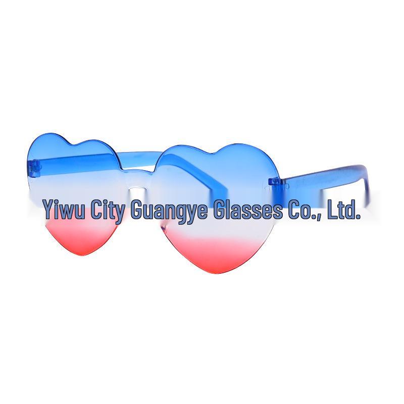 

American Flag Peace Sign Glasses - Cross-Border Party & World Cup Decoration for Independence Day