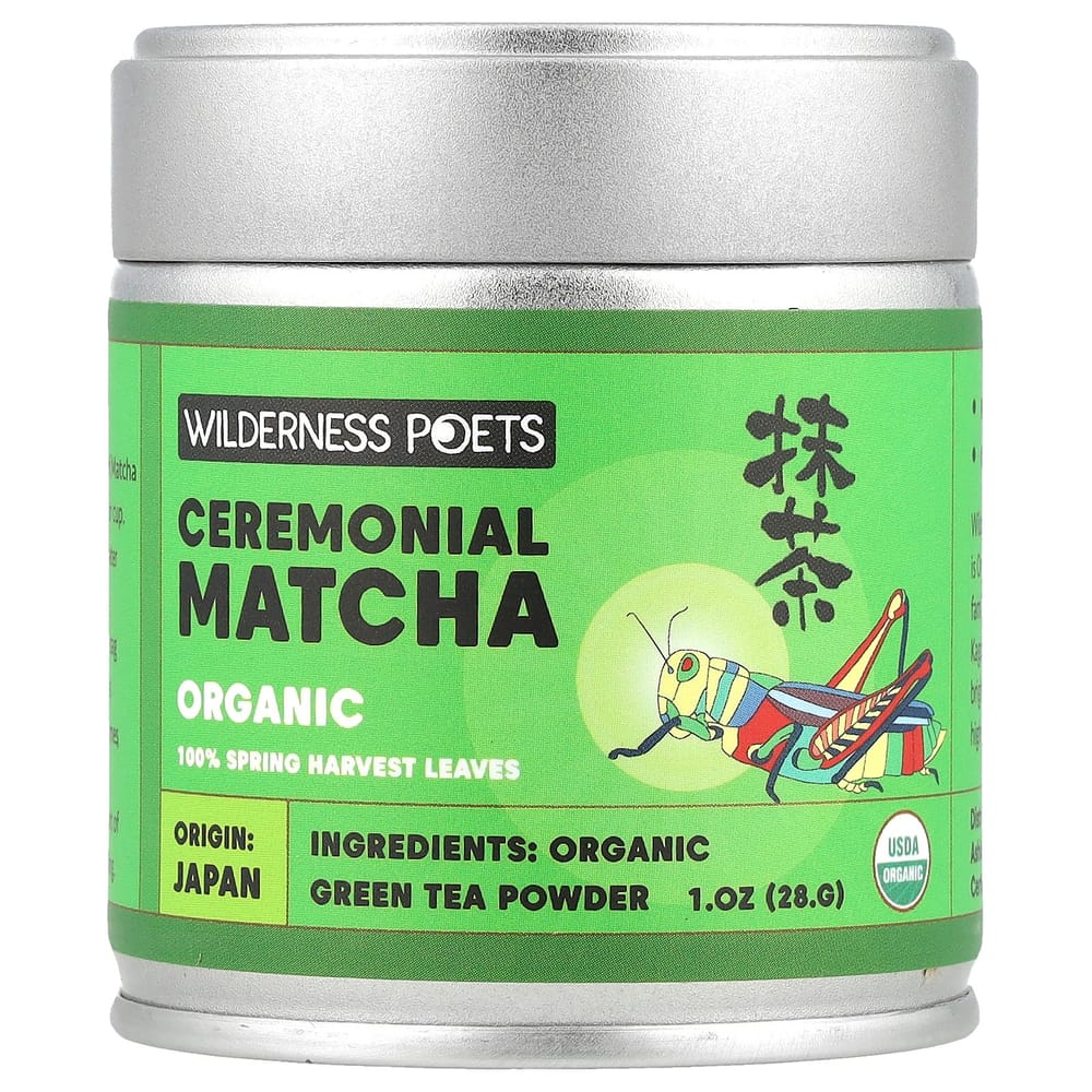 Wilderness Poets Ceremonial Matcha Powder 22g (1oz) 22g - 1 ea