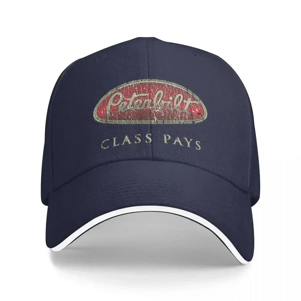 Peterbilt Klasse zahlt Baseballkappen Snapback Mode Baseballmützen Atmungsaktiv Lässig Unisex Anpassbar Mehrfarbig
