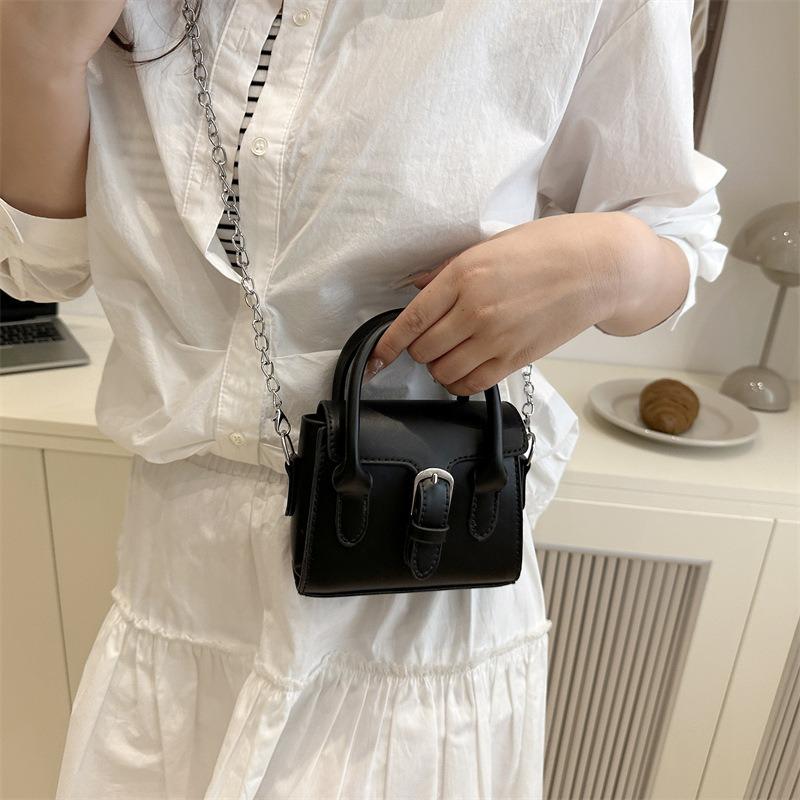 Hand carry mini square bag women's autumn new fashion shoulder messenger bag niche casual women's bag