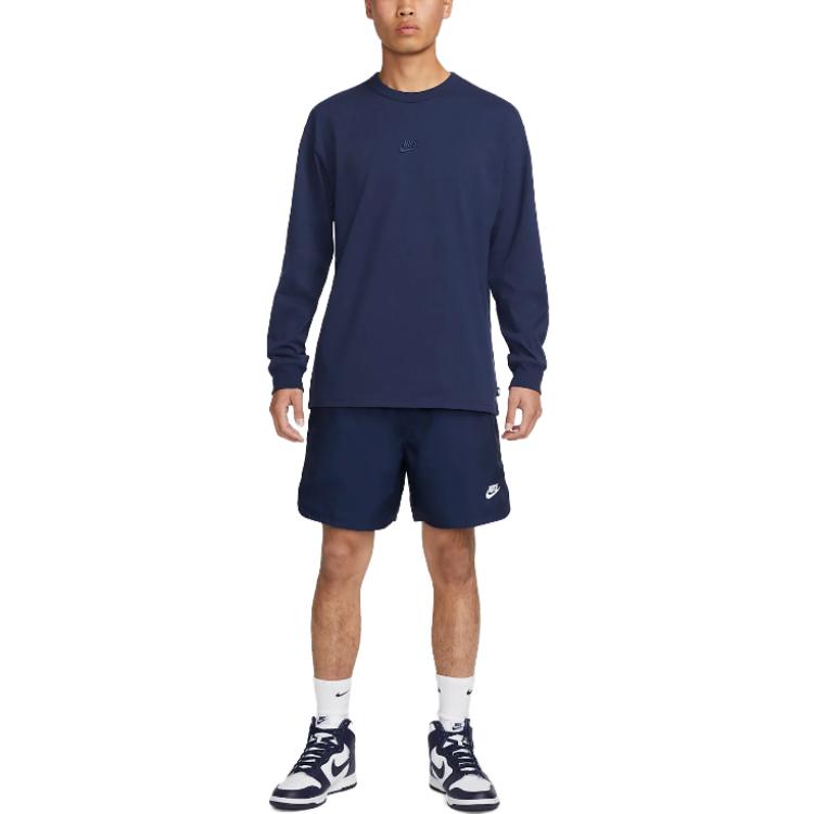 New Nike T Shirts Men's Navy Blue DO7391-410