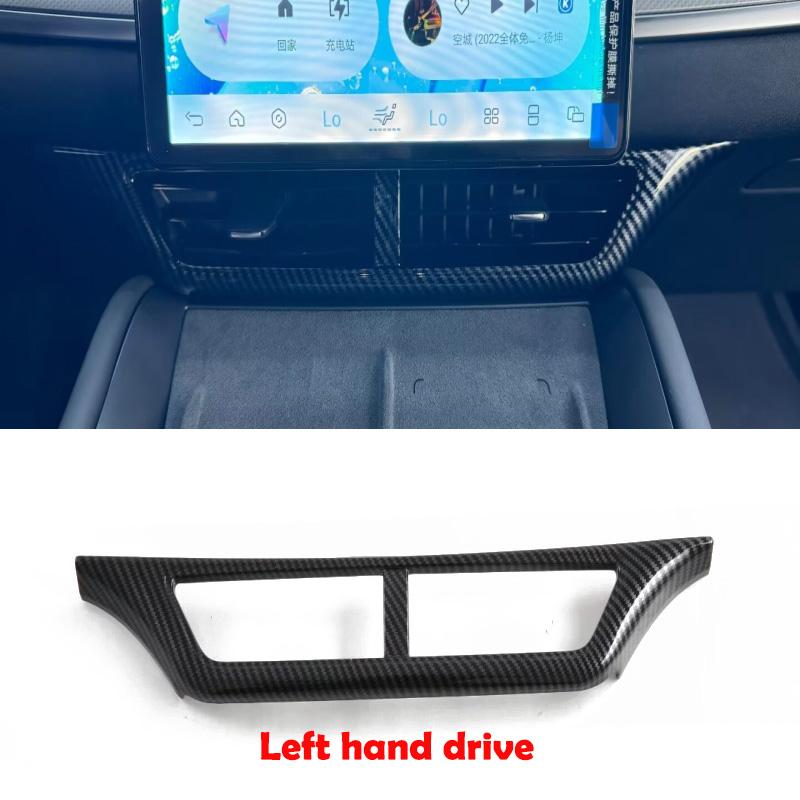 LHD RHD For BYD Sealion 7 Sea lion 07 EV 2024 2025 Interior ABS Car Accessories Center Air conditions outlet AC Vent Cover Trim