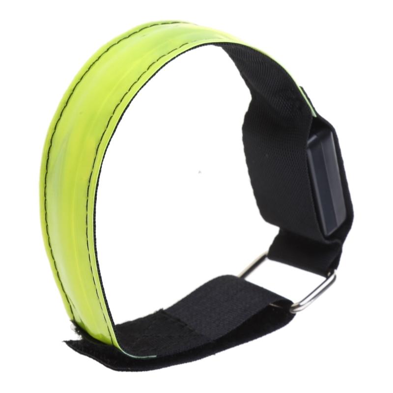 LED Light Armband Wristband Glows Bracelets for Night Running, Walking, Cycling