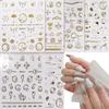 YINKE Nail Seal 20 Sets Sticker Jewelry Stone