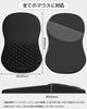 Mouse Pad with Integrated Wrist Ergonomic Massage Dot Tendonitis Wrist Pain Memory Fatigue Rubberized for Doctor-Approved Support, Design, Relief,