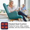 5V USB Stuhlheizung Elektrisches Sitzkissen Weiches Kissen Weste Heizkleidung Wärmepad Winter Zuhause Büro Autozubehör