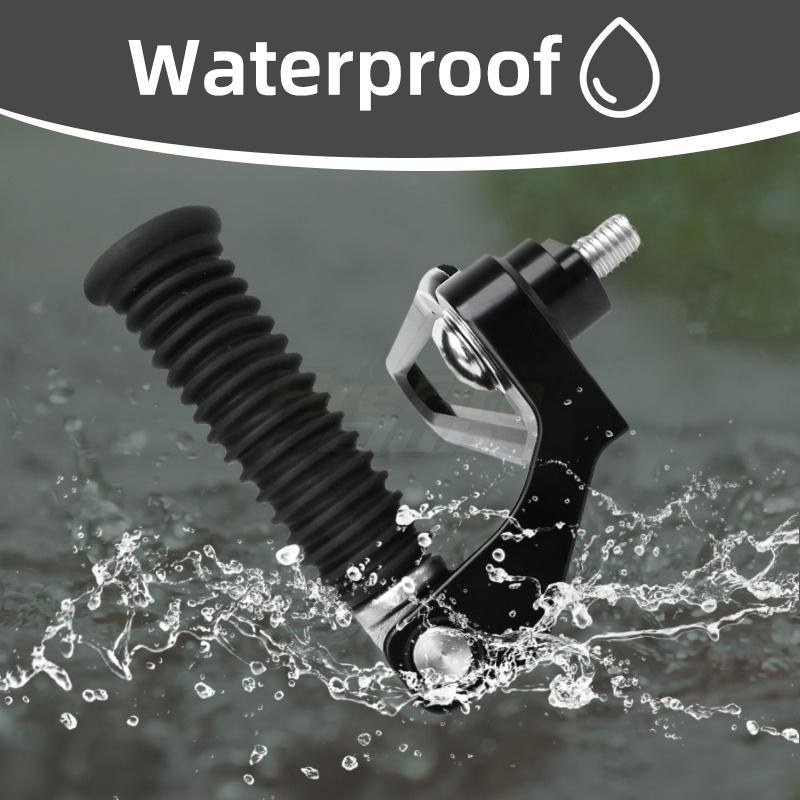 Motorcycle Rear Passenger Foot Pegs Mount Black Rest Pedal Footrest For BMW R18 -UP