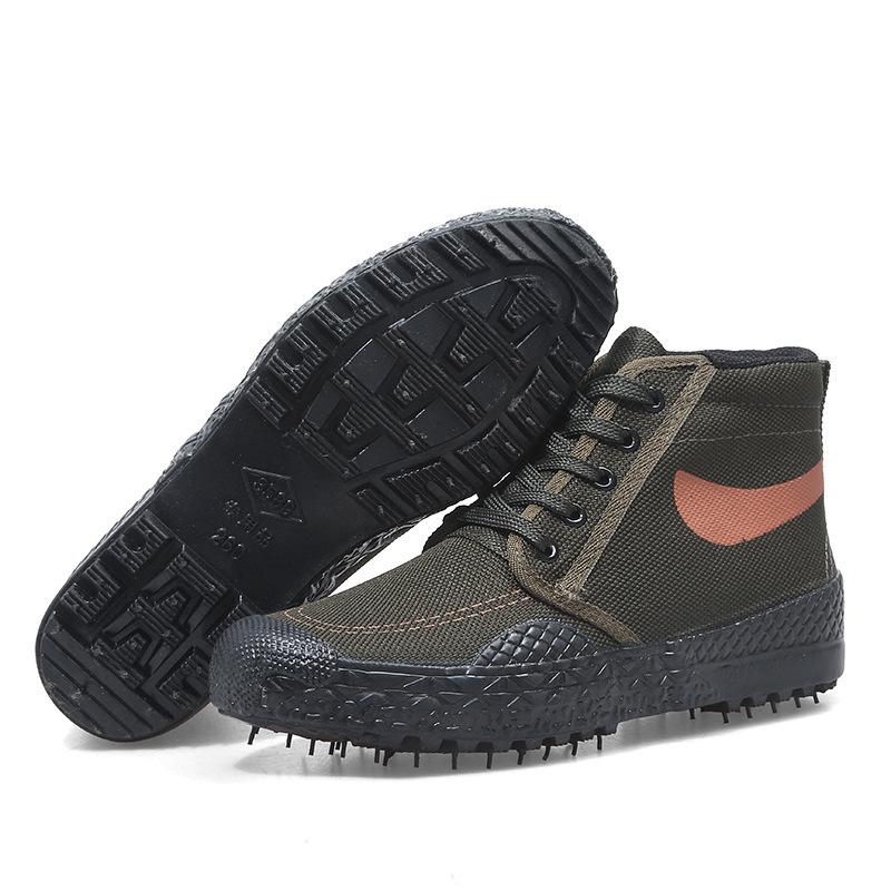 Drei-fach geschützte hohe und niedrige Liberation-Schuhe wasserdicht, ölbeständig und schmutzabweisend Herren Outdoor-Arbeitsschutzschuhe