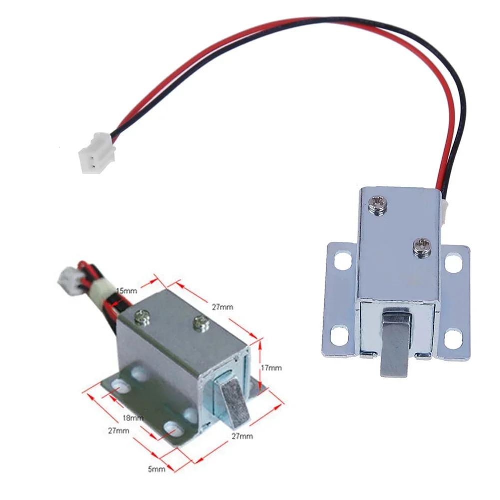2-5 szt. DC 5V-6V 12V Zamek magnetyczny Mini Mały rozmiar Elektromagnes Elektromagnetyczny Elektroniczny Szafka sterująca zamkiem Szuflada Zamek drzwiowy
