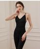Boyang Damen Glitzernder Rückenfreier Aerial Yoga Jumpsuit - Herbst/Winter Stil