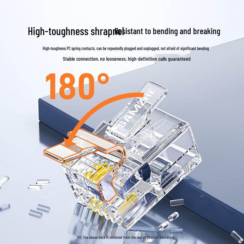 Shanze RJ11 6P6C Telephone Connector Plugs