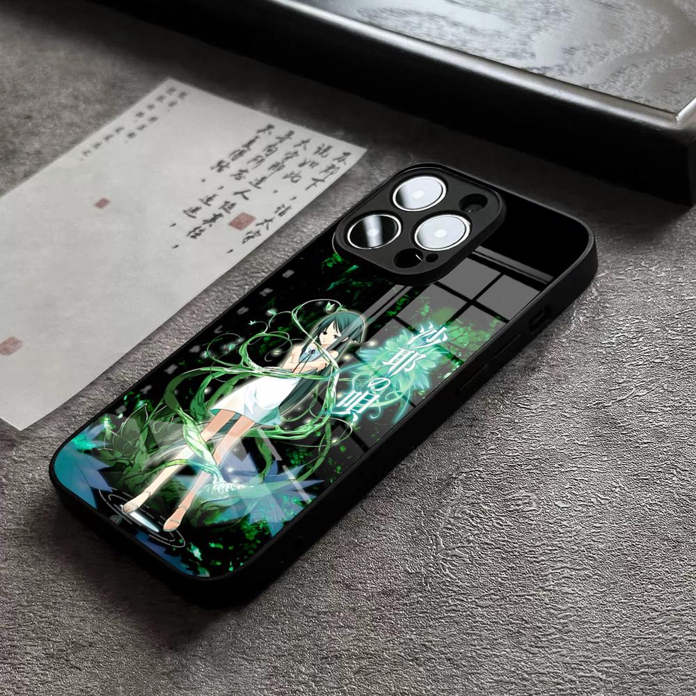 S-Saya No Uta The Song Of Saya Phone Case For IPhone 17 Pro Max 14 Pro 15 12 11 13 Mini X XR XS 16 Plus SE Glass Cover