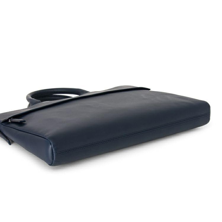 Official Baseball Glove Thin Gusset Genuine A4 Business Large Capacity PC13 Black [TRYON] Manufacturer's Briefcase, Leather, Bag, Men's, Bag, Inch,