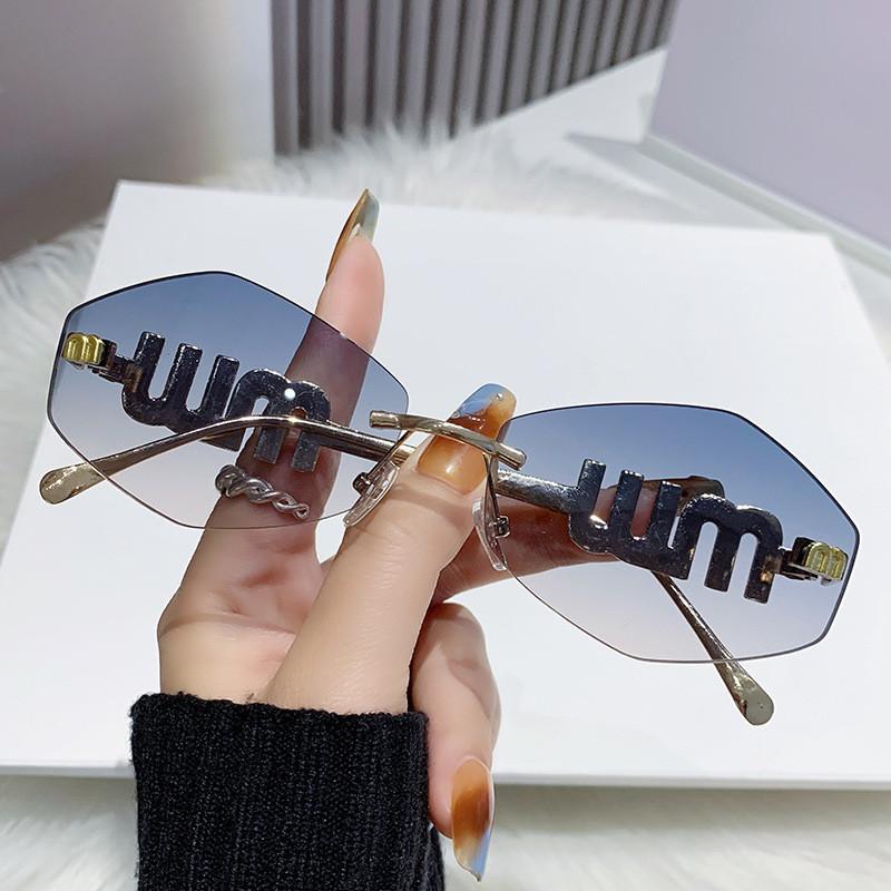 Vintage Diamond Shape Sunglasses With Uv400 Protection For Casual Wear And Outdoor Activities