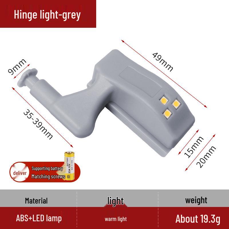 

Светодиодная подсветка петель дверцы шкафа - Вспомогательное освещение с датчиком движения