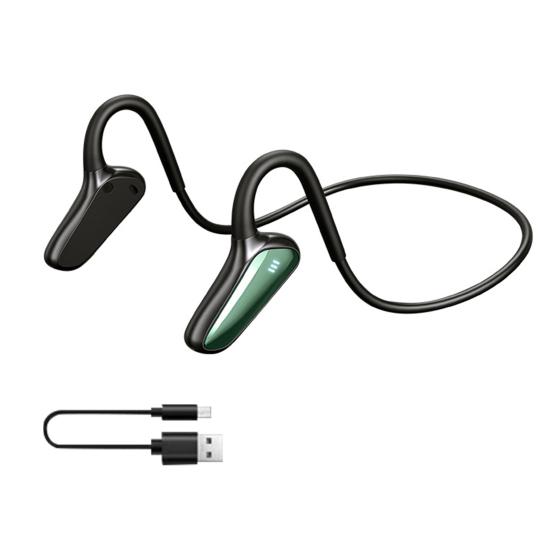 M-D8 Wireless Earphone Bone Conduction Portable Bluetooth-compatible 5.2 Comfortable Wearing Universal Headphone