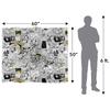 Batman Action Panels Blanket