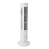 Mini Tower Fan Bladeless Desk Fan Quiet Cooling 2 Gears USB Desktop Table Tower Fan for Office Bedroom White