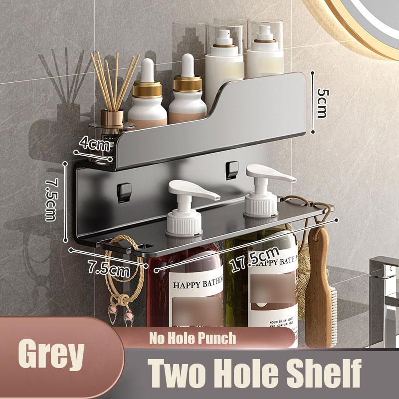 

Настенный двойной органайзер для туалетных принадлежностей для ванной комнаты, органайзер для мытья рук, шампуня, кухонный органайзер, подвесной органайзер для столешницы