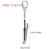 Colgante de la Hoja Zangetsu de Ichigo de Bleach - Accesorio Llavero de Anime