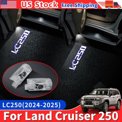 UWSY2 For 2024 2025 Land Cruiser 250 Prado LC250 First Edition 1958 Door Welcome Lamp Modification Interior Upgrade Accessories